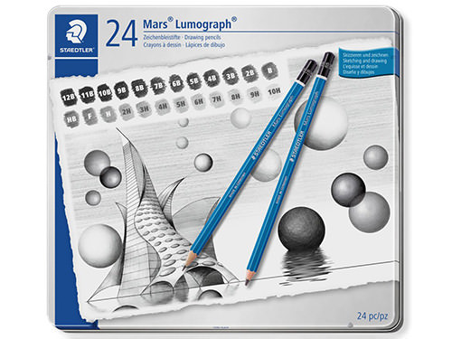 Mars Lumograph pencil set