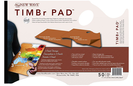 Tear off painting palette