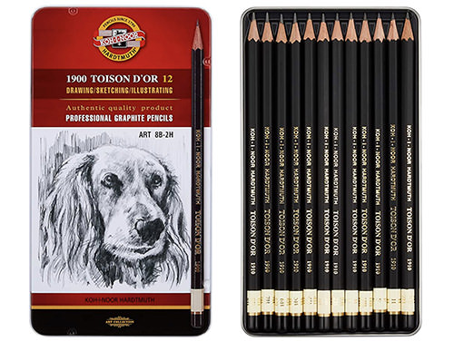 Koh-i-Noor Hardtmuth Toison D'Or pencils