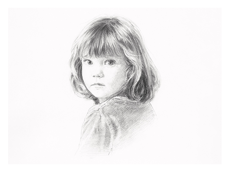 Portrait artists pencil portrait
