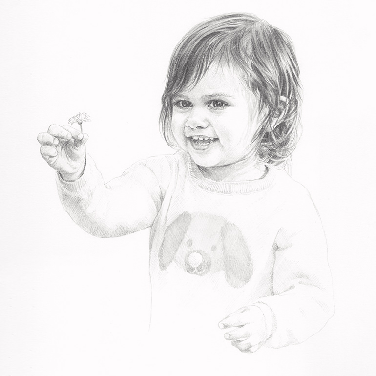 Best Pencil Sketch, Charcoal Portrait Painting Artist Delhi NCR, Gurgaon