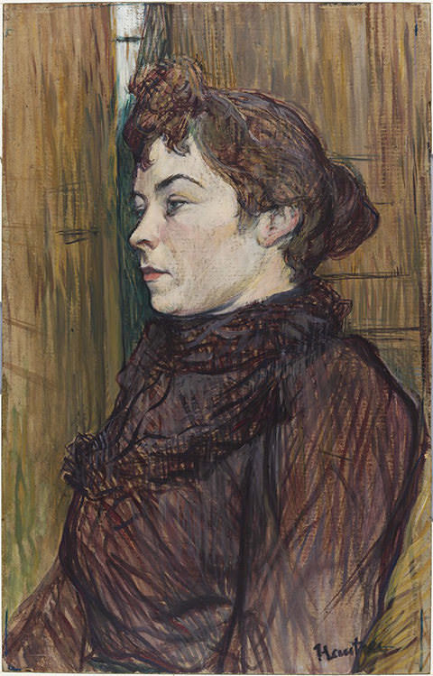 'Augusta' by Henri de Toulouse-Lautrec 'Augusta' by Henri de Toulouse-Lautrec