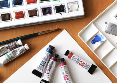 Watercolour pans vs tubes
