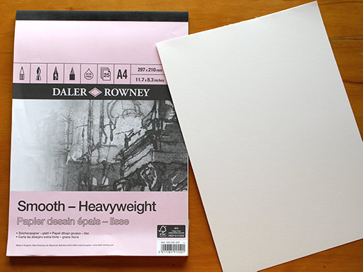 Daler-Rowney Smooth-heavyweight cartridge paper