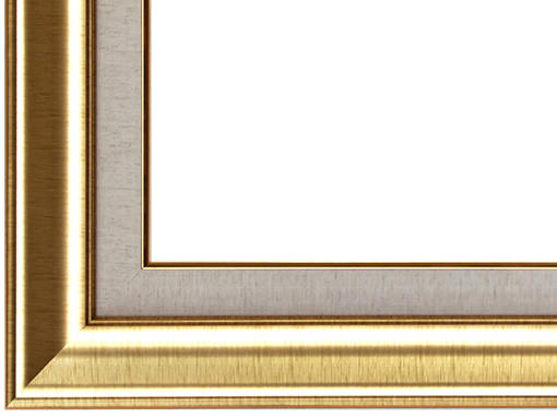 Picture frame with linen liner Picture frame with linen liner